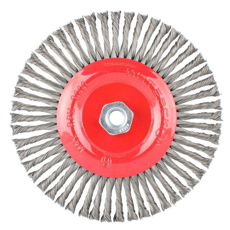 Wire Wheel Brush Single Section Twisted Stinger 175 Mmxm14 Blister