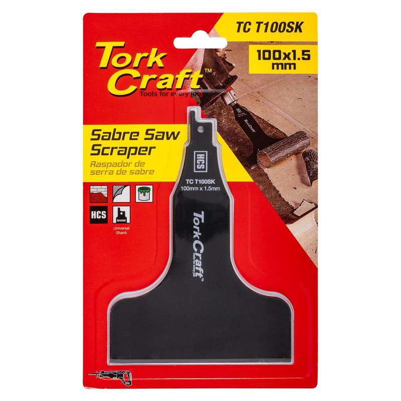Sabre Saw Scraper Hcs 100 Mm X 1.5 Mm
