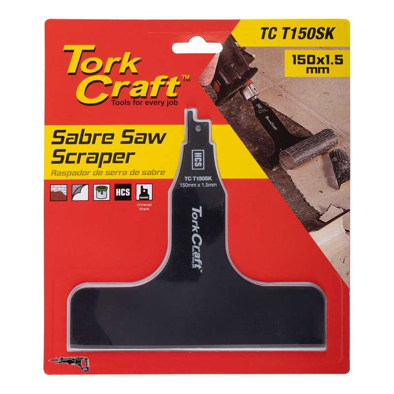 Sabre Saw Scraper Hcs 150 Mm X 1.5 Mm