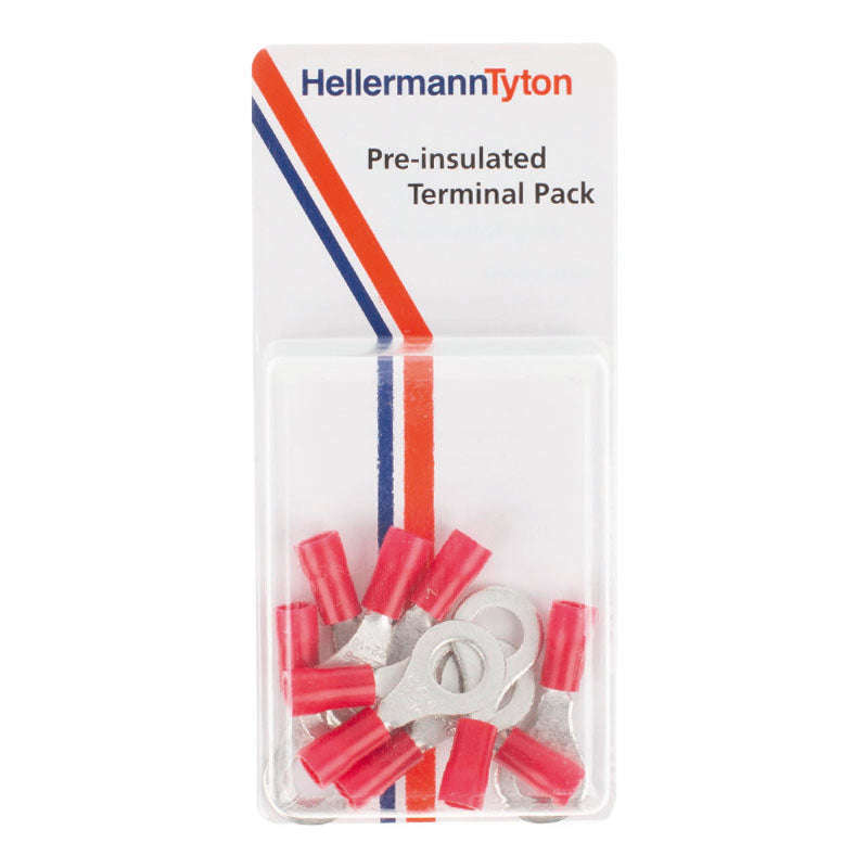 Term Ring Red 6.4 Mm 1 R6 P/10