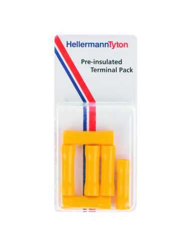 Term Butt Connector Yellow 3 Ut P/6