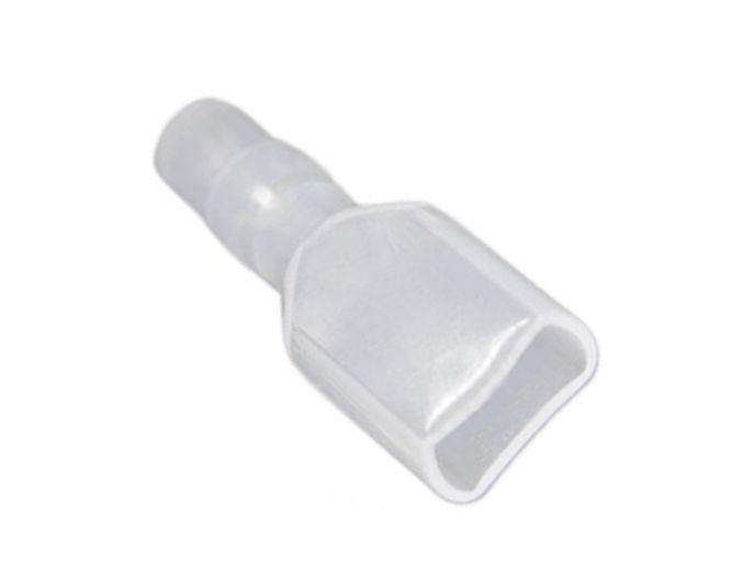Clear Soft Plastic Cover For Plug / Socket Terminal 6.3mm 200695