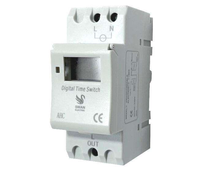 220 Vac Digital Weekly Programmable Timer 15 A Ti Ahc15 Ag