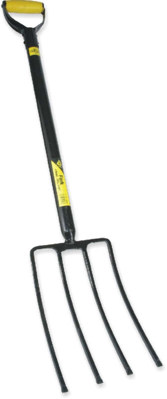 Fork Digging 4 Prong Mts Steel Shaft