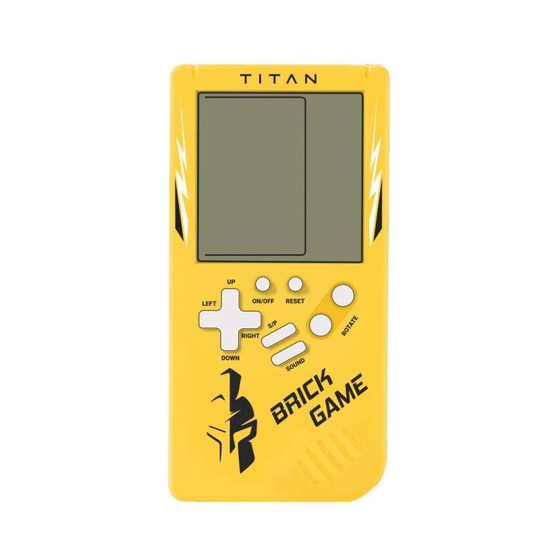 Titan Brick Game Portable Yellow
