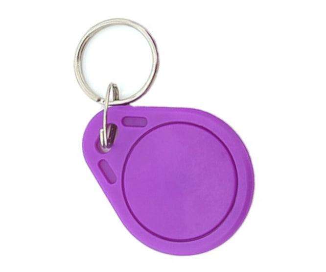 Keychain / Fob Rfid Tag Tk4100 125 K Hz Purple 32x40mm Kf Tk4100 125 K Hz