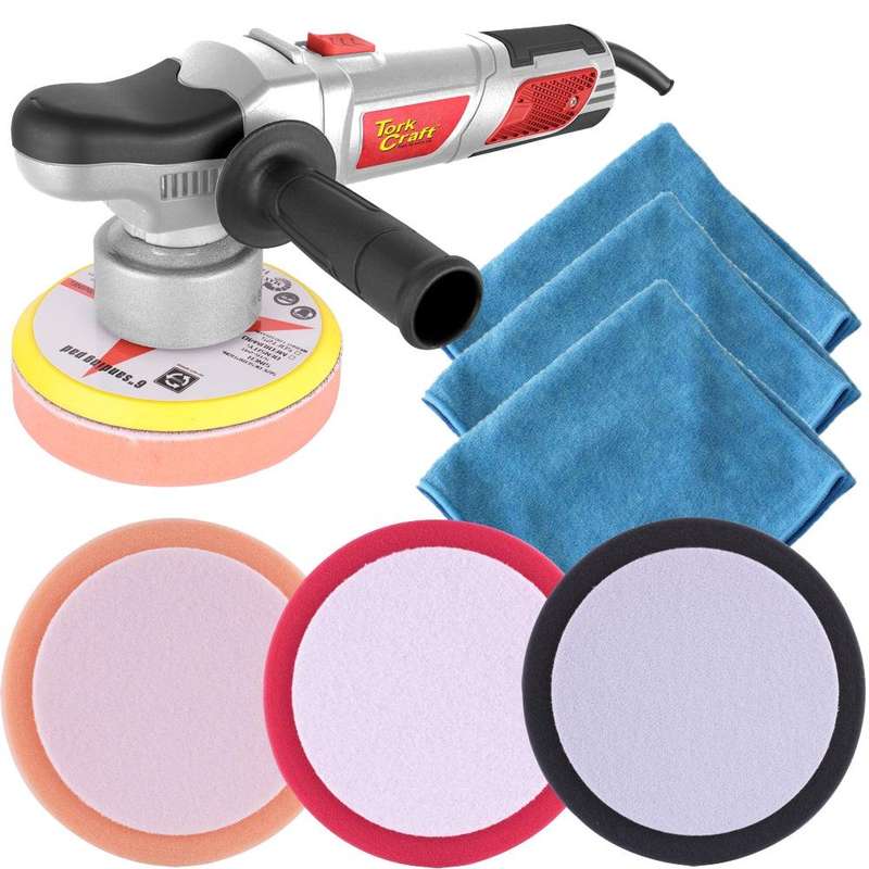 Polisher Pol04 + 3 Pc F/Pad Spc00203/205/207 + 3 Pc Mic. Cloth Spc00104
