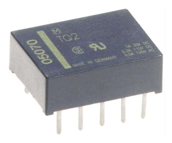 Latching Relay Dpdt 2x12 Vdc Coils 10 Pcb 1 A Tq2 L2 12 V