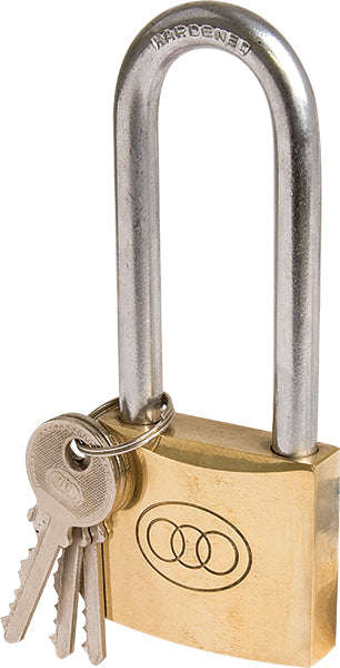 Padlock Tri Brass Box L/S 50 Mm #265 L