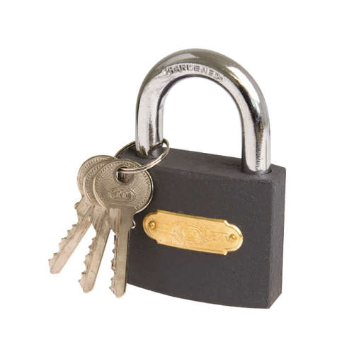 Padlock Tri Iron Pp 38 Mm #364