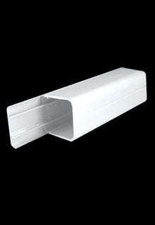 75x50mm White Pvc Trunking, 3m Length