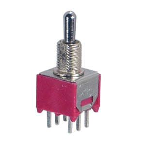 Mini Toggle Switch Dpdt On On Pcb Ts40 T Ts5 A Tecq Hz54