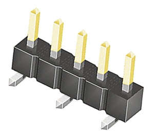 Header Smd Sil 5 W 2.54 Tsm 105 01 L Sv