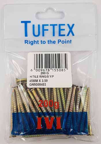 Nail Harvey Tile Y/P 45 Mmx200 G P/Ptuftex