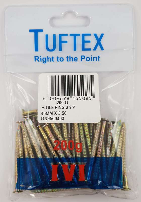 Nail Harvey Tile Y/P 45 Mmx200 G P/Ptuftex