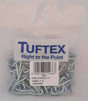 Staple Fencing Galv 32 Mmx500 G Cp Tuftex