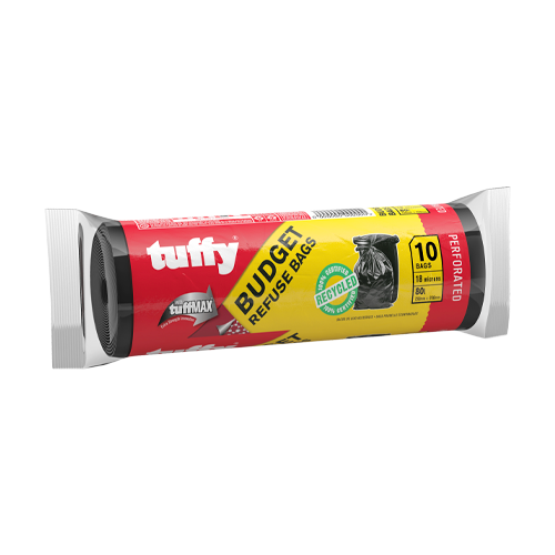 Refuse Bag Tuffy Black Budget P/10 18 Mic