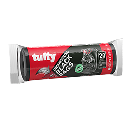 Refuse Bag Tuffy Black D/Str P/20 20 Mic