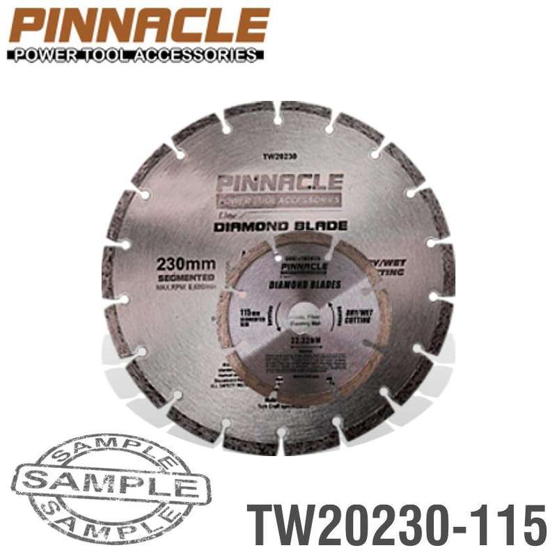 Diamond Blade 230 Mmx22.22 Mm+115 Mmx22.2 Mm Segemented