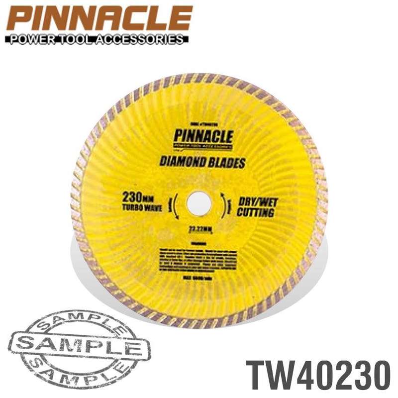 Diamond Blade Turbo Wave 230 Mm X 22.22 Pinnacle