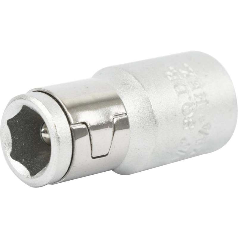 Socket Adaptor Coupler 1/4'f Sq X 1/4'f Hex Bulk