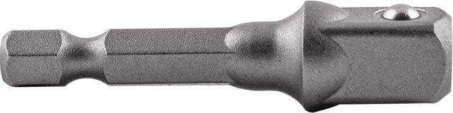 Socket Adaptor 3/8'm Sq X 50 Mm 1/4'm Hex Shank Carded