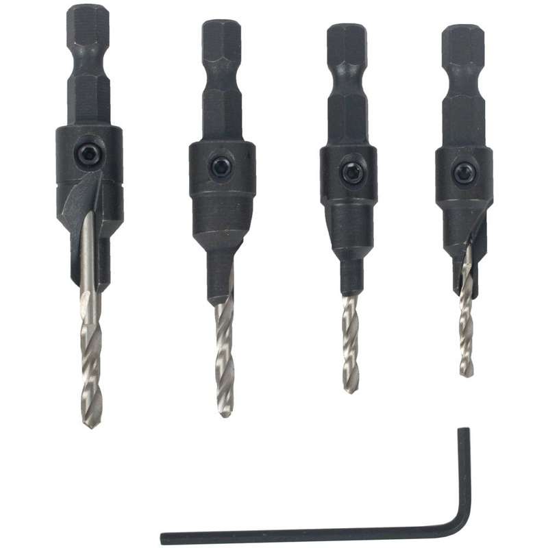 Screw Pilot Set 5 Pce Carded