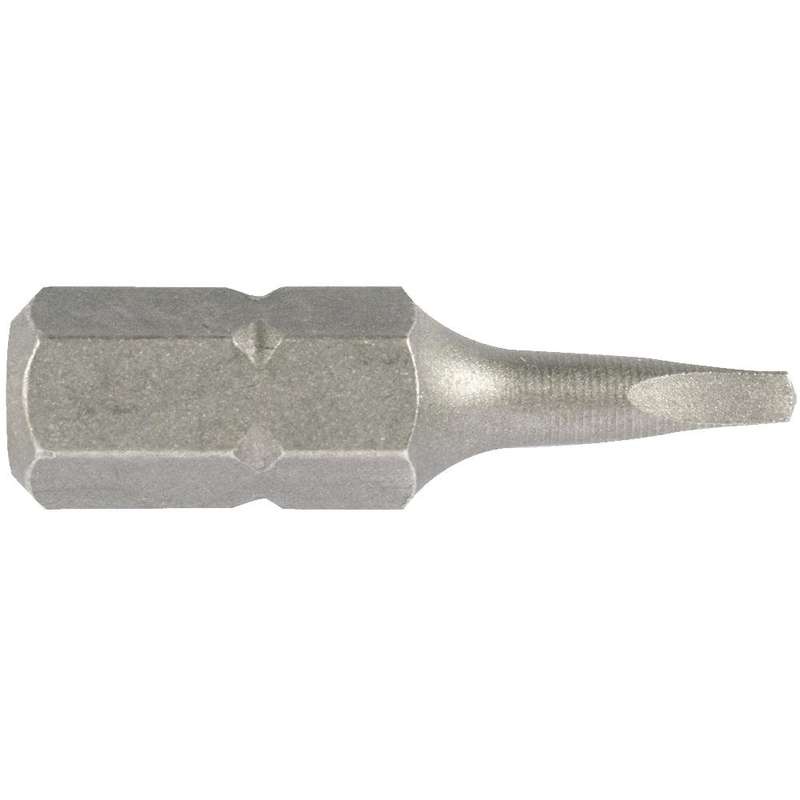 Square Recess Bit #0 25 Mm Bulk