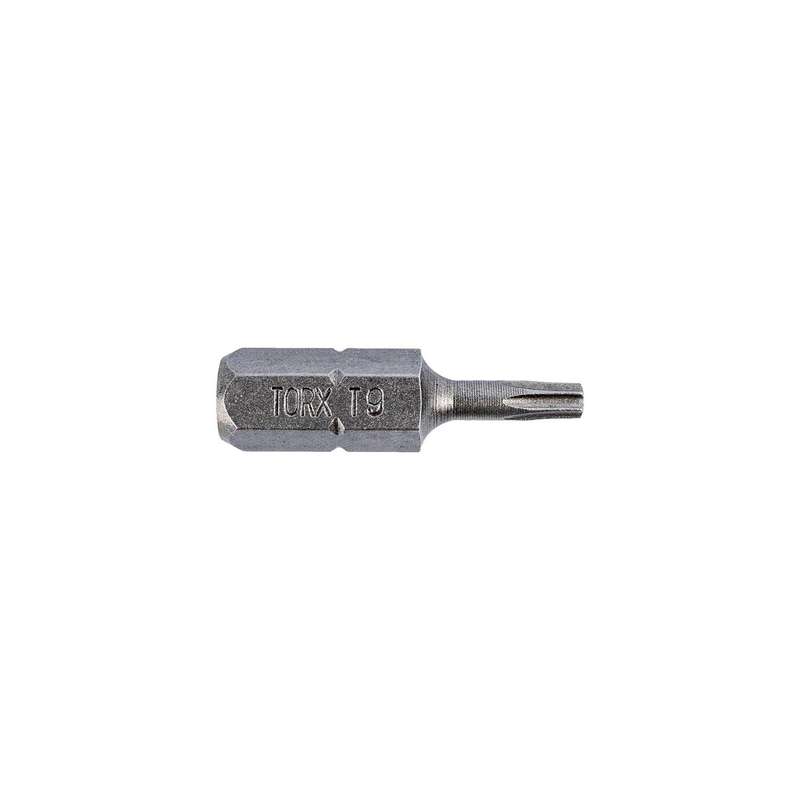 Torx Tamper Resistant Insert Bit T9 H X 25 Mm Bulk