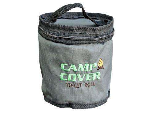 Camp Cover Toilet Roll Holder Ripstop Single 1 Roll Charcoal