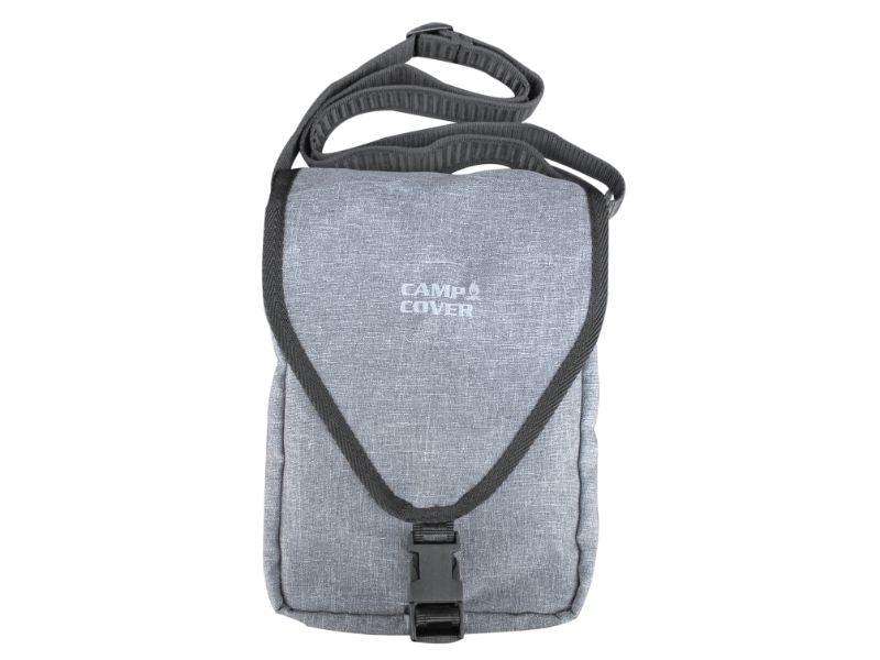 Camp Cover Travel Shoulder Bag Cotton Light Grey