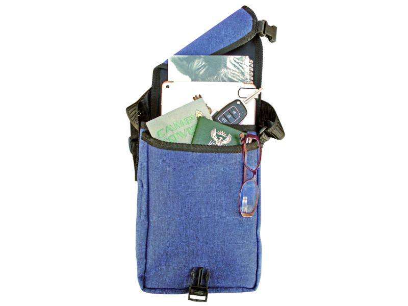 Camp Cover Travel Shoulder Bag Cotton Navy