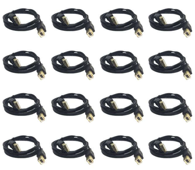 Lead Usb A Plug B Plug Black 1.8 M 30/Bag U2 Ab Id 2