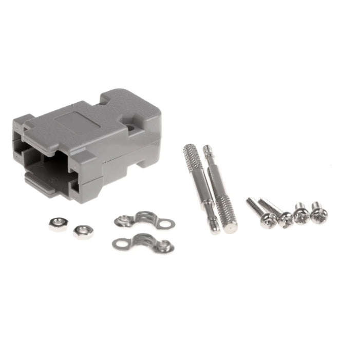D Sub 9 W Grey Cover Standard Type With Long Screws Ul1400.09 B