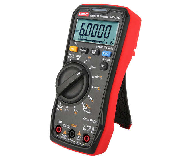 Digital Multimeter True Rms 60000 Count 600 V 10 A Ut117 C