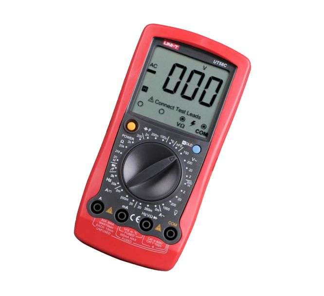 Handheld Multimeter 3 1/2 Digits Auto Off Ut58 C