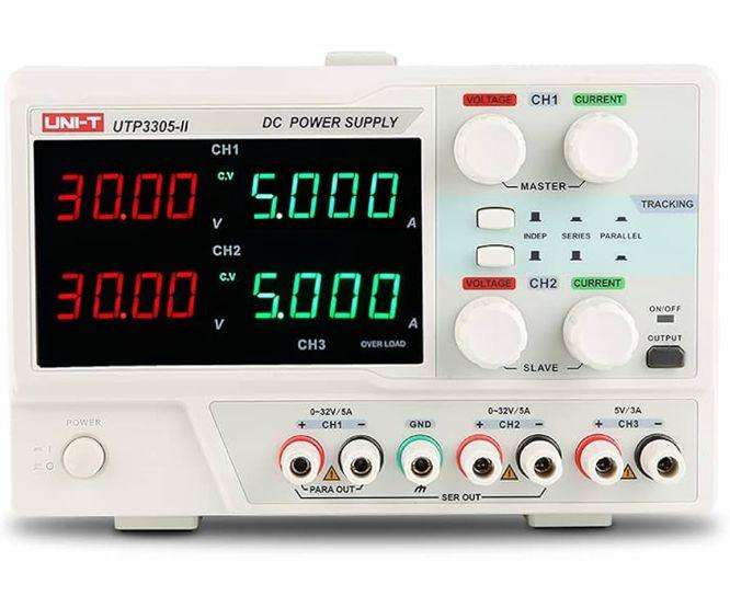 Linear Lab Bench Power Supply 3 Ch 0 32 V 0 5 A Utp3305 Ii