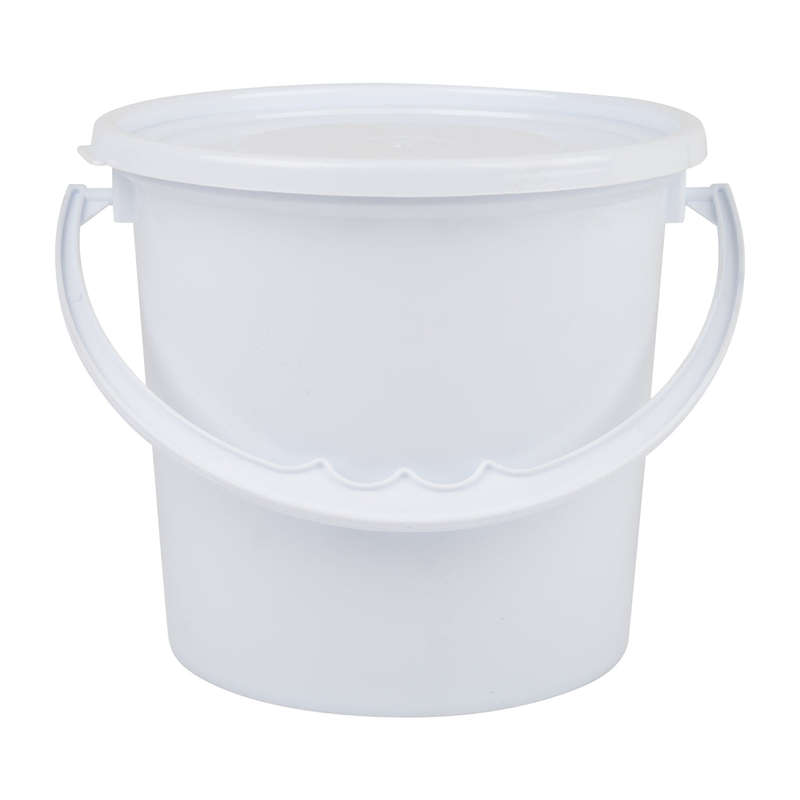 Plastic Bucket With Lid And Handle 1 L