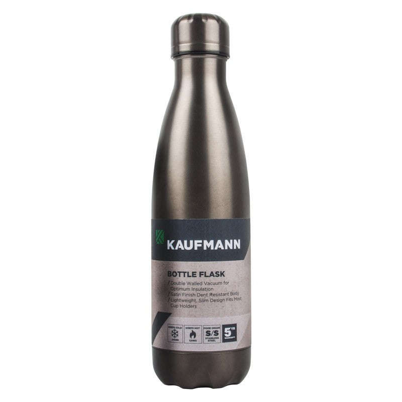 Kaufmann Flask Bottle S/Steel Gry 750 Ml