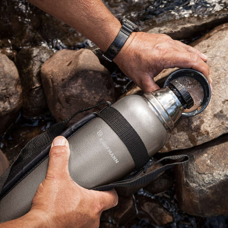 Kaufmann Flask S/Steel Silver 1.2 L