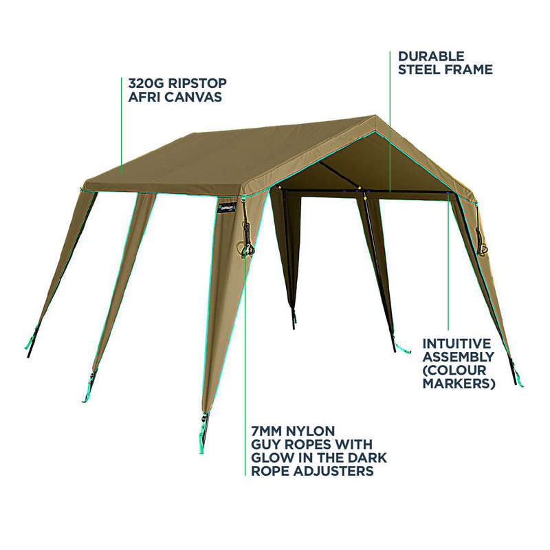 Kaufmann X Afri Canvas Gazebo Large
