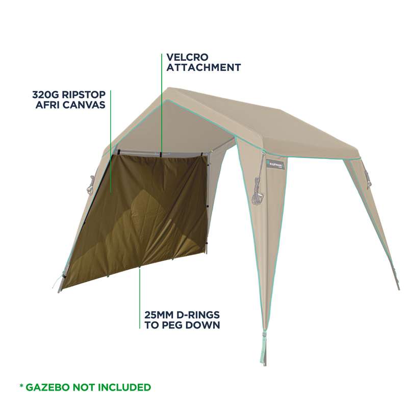 Kaufmann X Afri Canvas Gazebo Compact Side Wall