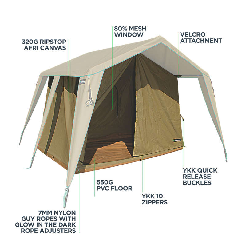 Kaufmann X Afri Canvas Gazebo Add A Room