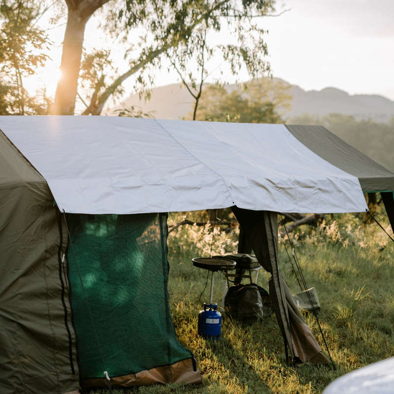 Kaufmann X Afri Canvas Heat Deflecting Tarp 4 Mx3.6