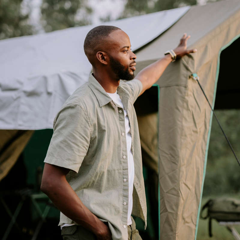 Kaufmann X Afri Canvas Heat Deflecting Tarp 4 Mx3.6