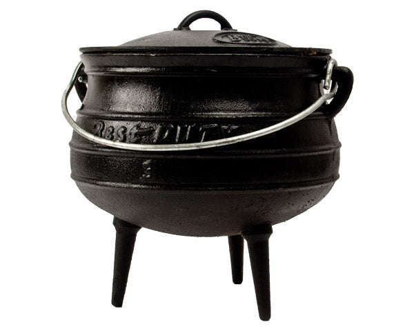 Bestduty Pot 3 Leg Oil Cured C/I No.2 6.0 L 8.5 Kg