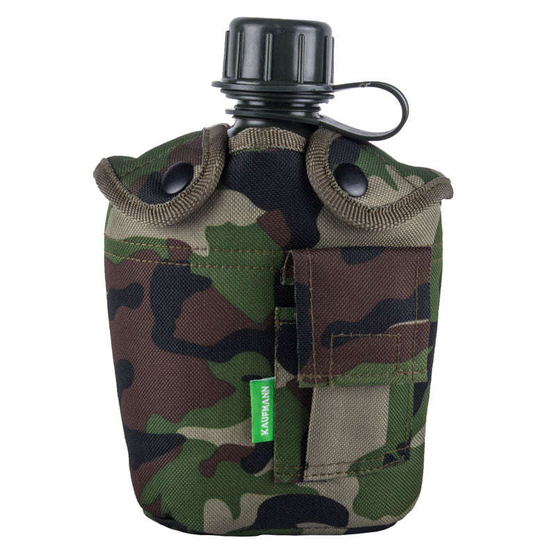 Kaufmann Water Bottle + Camo Cover 1 L