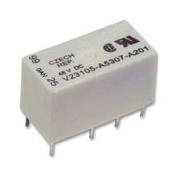 Relay Dpdt 3 A 24 Vdc Rect 8 Pcb V23105 A5005 A201