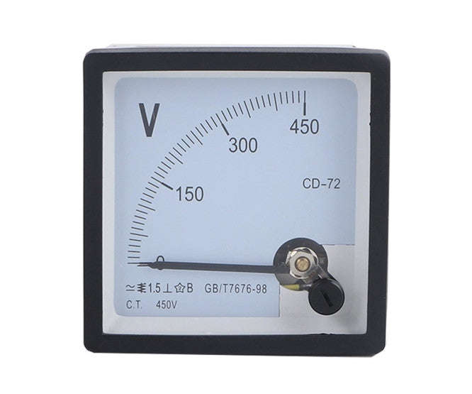 Voltmeter 72 Sq 450 V Analog Vm 72 450 V