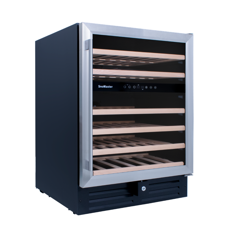 SnoMaster - 46 Bottle Dual Zone Wine Cooler (VT-46)